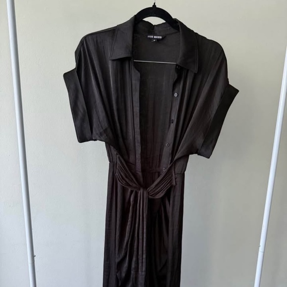 Steve Madden TORI DRESS BLACK-Size 6 - Picture 6 of 11
